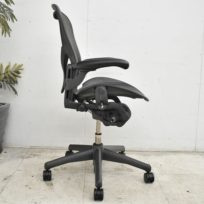 ハーマンミラー Hermanmilller アーロンチェア Bサイズ フル装備 ポスチャーフィット 2023041502【中古オフィス家具】【中古】