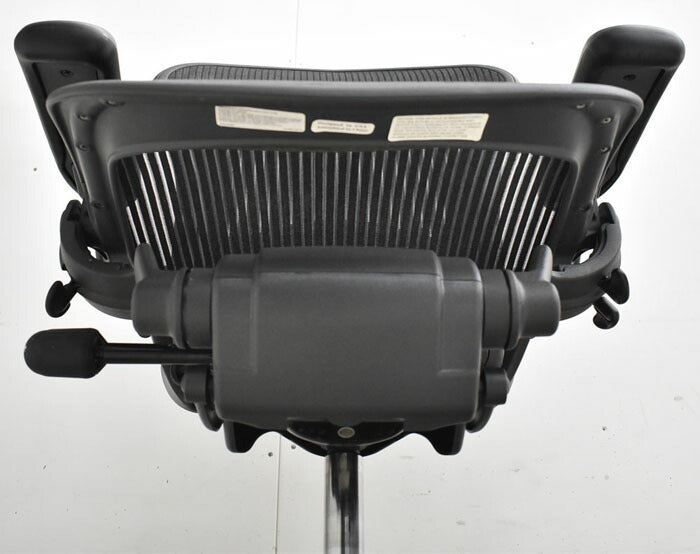 ハーマンミラー Hermanmilller アーロンチェア Bサイズ フル装備 ランバーサポート 肘レバータイプ 2023041504【中古オフィス家具】【中古】