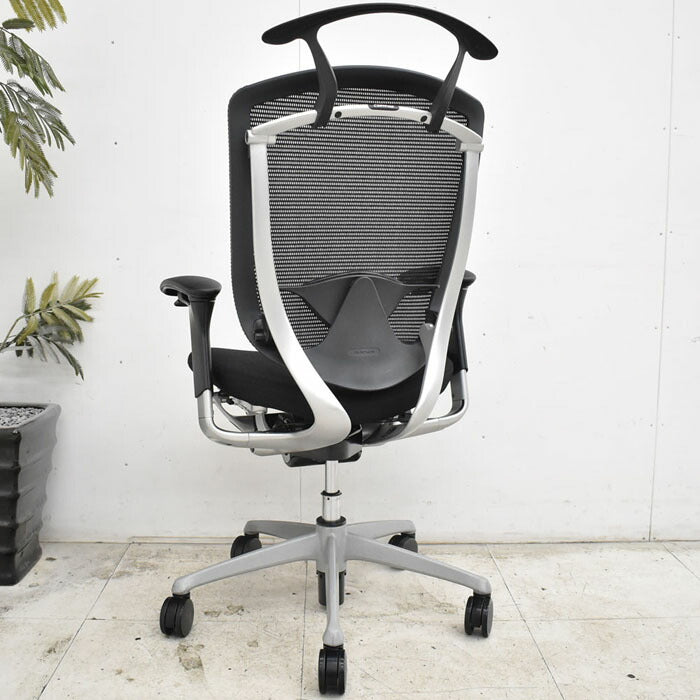オカムラ コンテッサ 可動肘(新品肘パット)ランバーサポート ハンガー 2023041701【中古オフィス家具】【中古】