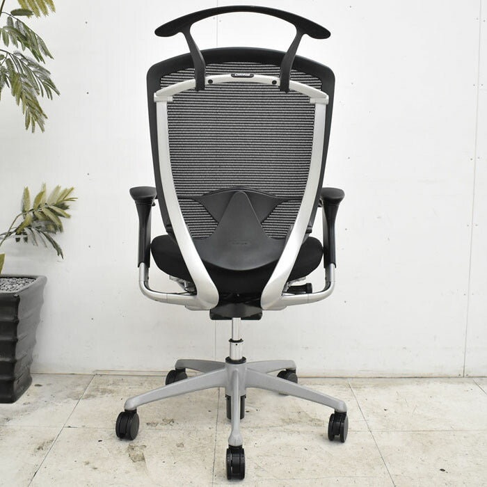 オカムラ コンテッサ 可動肘(新品肘パット)ランバーサポート ハンガー 2023041701【中古オフィス家具】【中古】