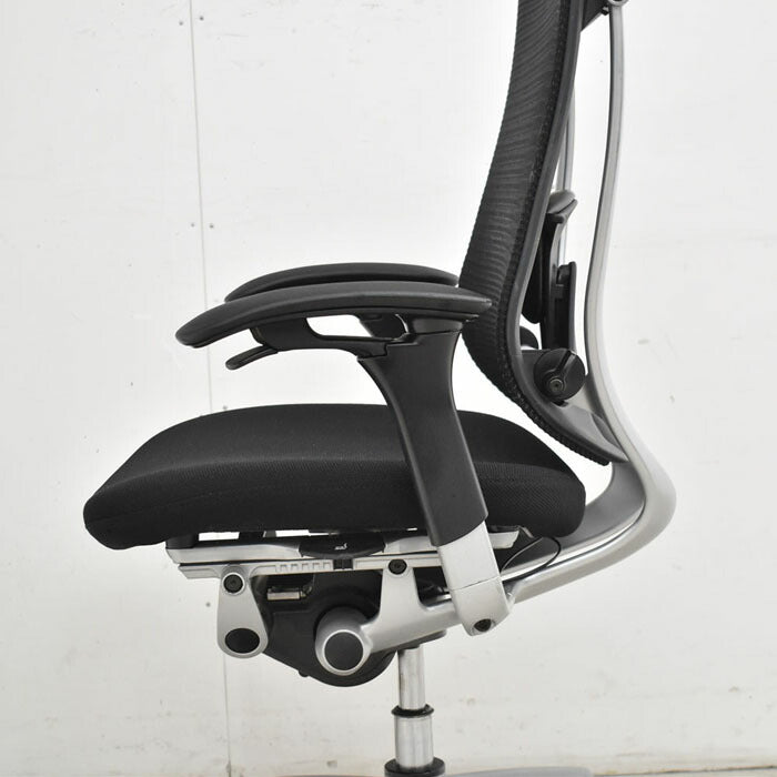 オカムラ コンテッサ 可動肘(新品肘パット)ランバーサポート ハンガー 2023041702【中古オフィス家具】【中古】