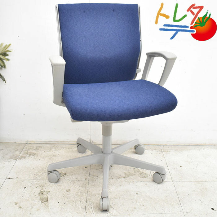 オカムラ エスクード ローバック 固定肘 ランバーサポート 2023041905【中古オフィス家具】【中古】