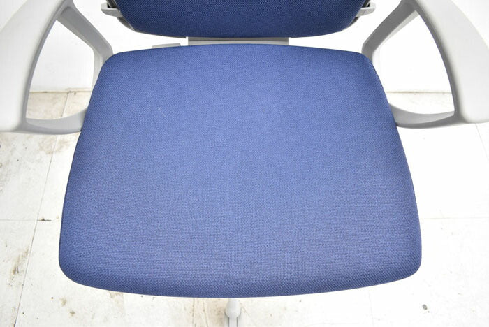 オカムラ エスクード ローバック 固定肘 ランバーサポート 2023041905【中古オフィス家具】【中古】