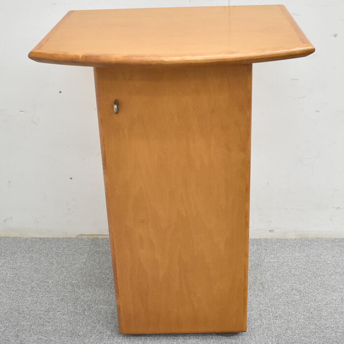 オカムラ 岡村製作所 Okamura プレビアシリーズ 電話台 W400 2023051003【中古オフィス家具】【中古】