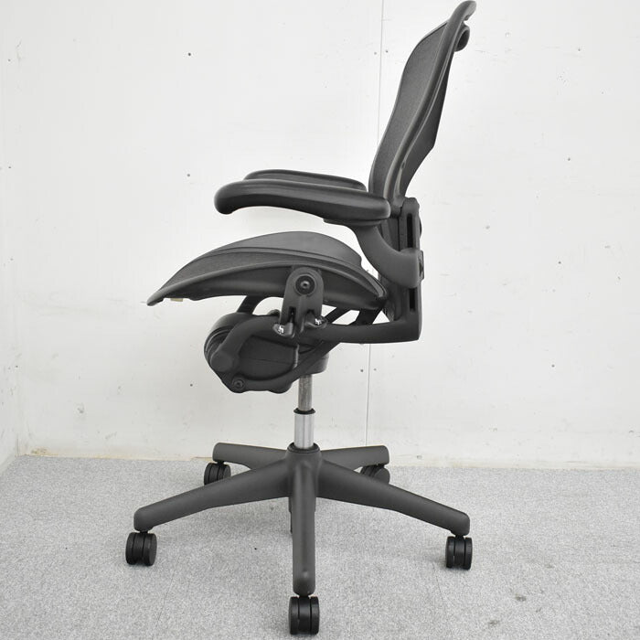 Hermanmilller ハーマンミラー アーロンチェア フル装備 Bサイズ ランバーサポート 2023051501【中古オフィス家具】【中古】