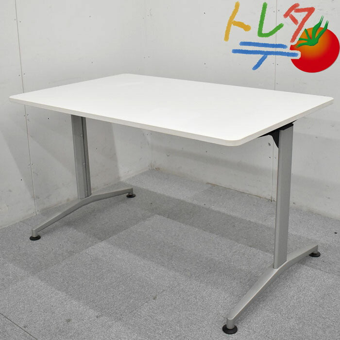 イトーキ ITOKI DEシリーズ ミーティングテーブル T字脚 W1200 2023052406【中古オフィス家具】【中古】