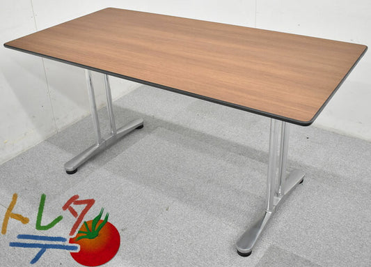 オカムラ 岡村製作所 Okamura インターレイス ミーティングテーブル W1500 2023052407【中古オフィス家具】【中古】