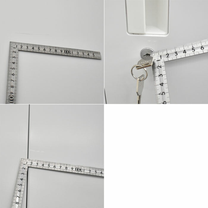 ウチダ 内田洋行 HS(ハイパーストレージ)シリーズ 両開き書庫上下セット W900 2023053005