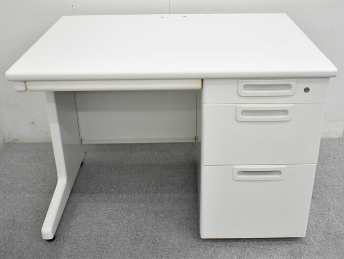 プラス PLUS RYシリーズ 片袖デスク W1000 2023053006【中古オフィス家具】【中古】