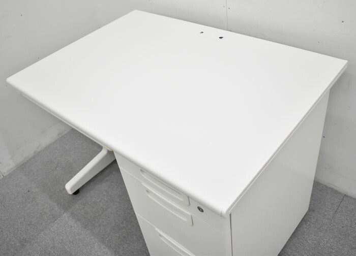 プラス PLUS RYシリーズ 片袖デスク W1000 2023053006【中古オフィス家具】【中古】