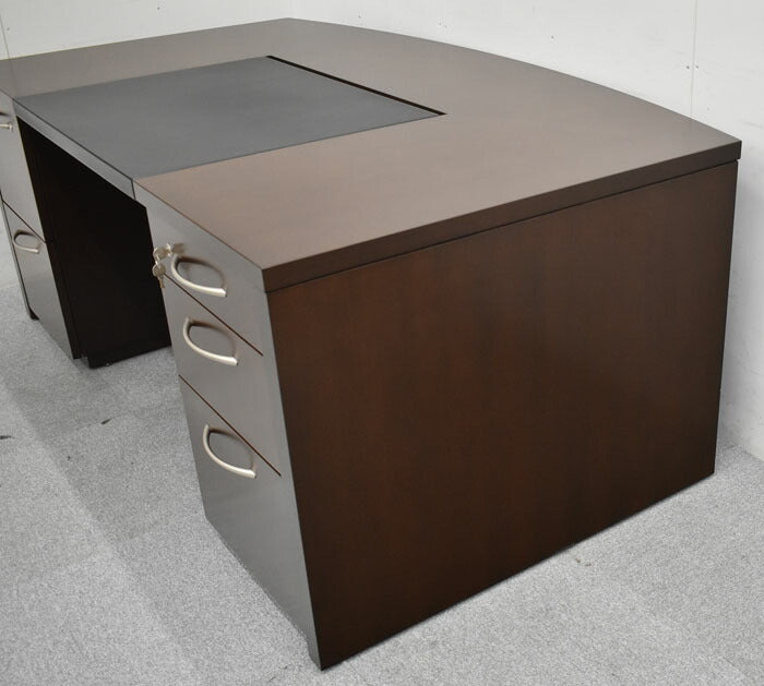 オカムラ 岡村製作所 Okamura 高級役員用両袖デスク オカムラ特注品 W1800 2023060602