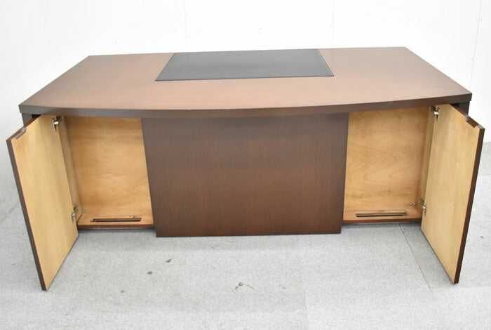 オカムラ 岡村製作所 Okamura 高級役員用両袖デスク オカムラ特注品 W1800 2023060603