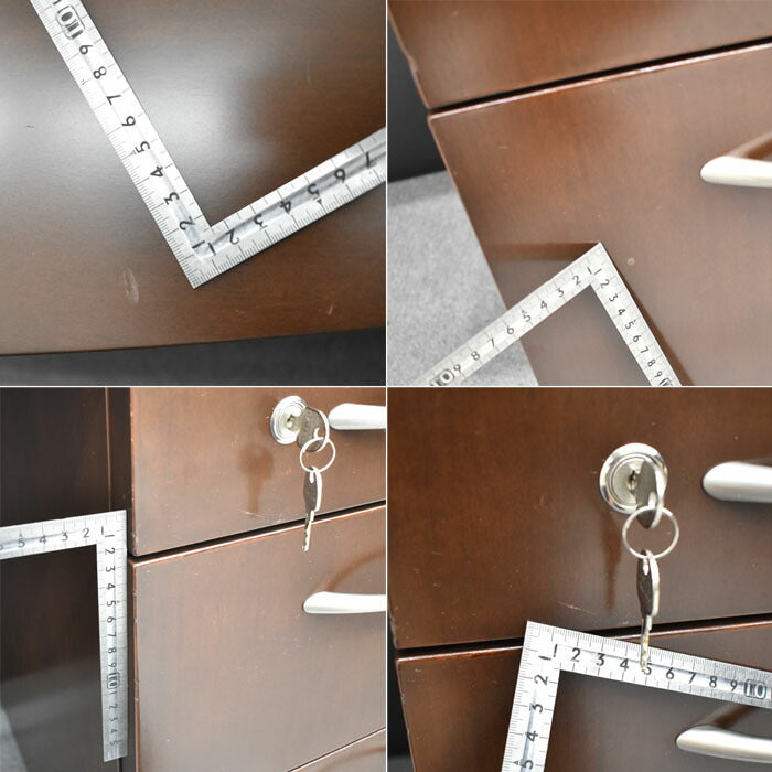 オカムラ 岡村製作所 Okamura 高級役員用両袖デスク オカムラ特注品 W1800 2023060604