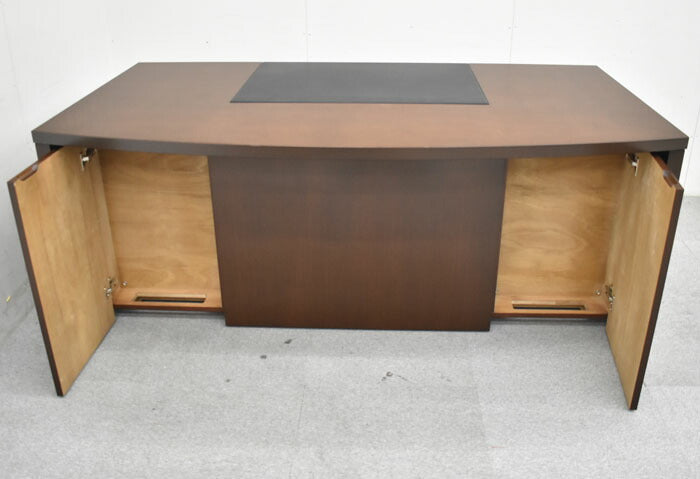 オカムラ 岡村製作所 Okamura 高級役員用両袖デスク オカムラ特注品 W1800 2023060604