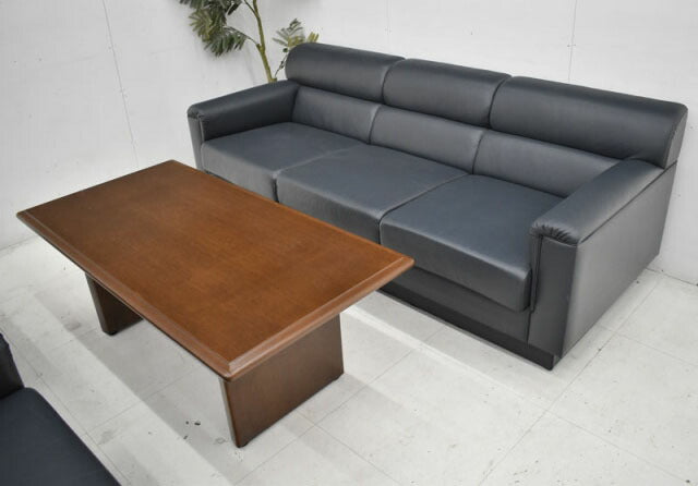 コクヨ+イトーキ サラトガ3+XJシリーズ 応接4点セット W1850 2020121403【中古オフィス家具】【中古】