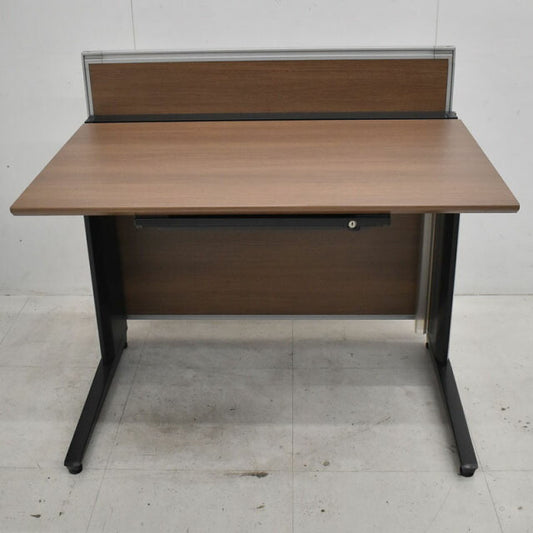 オカムラ プロステージクレスト デスク バックパネル付 W1000 2021052003【中古オフィス家具】【中古】