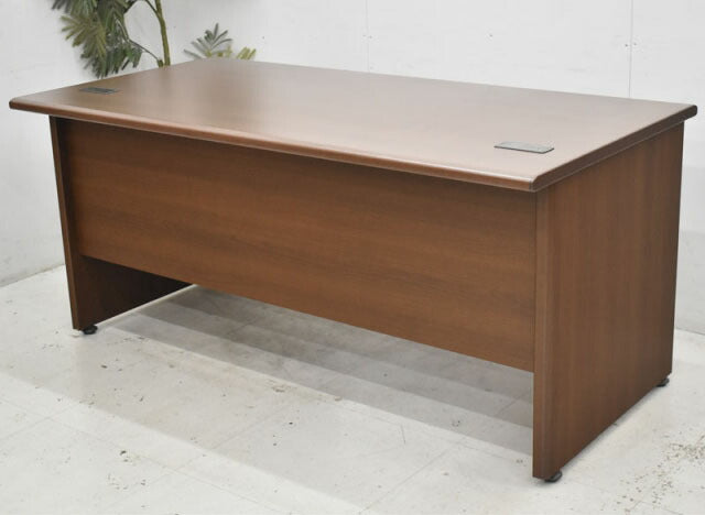 オカムラ DXシリーズ 役員用木製両袖机 H1600 2021071304【中古オフィス家具】【中古】