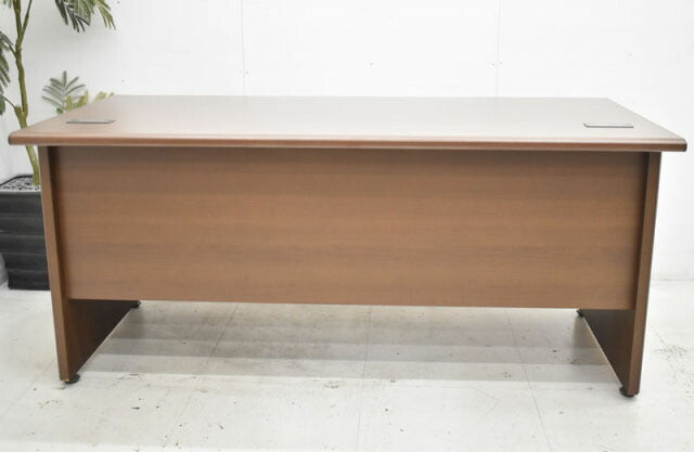 オカムラ DXシリーズ 役員用木製両袖机 H1600 2021071304【中古オフィス家具】【中古】