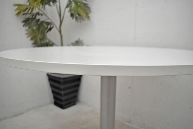 イトーキ DEシリーズ 円形テーブル φ900 2021072905【中古オフィス家具】【中古】