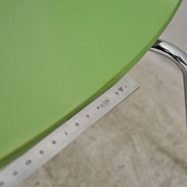 カッペリーニ TATE COLORチェア グリーン 2021082301【中古オフィス家具】【中古】