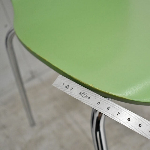 カッペリーニ TATE COLORチェア グリーン 2021082301【中古オフィス家具】【中古】