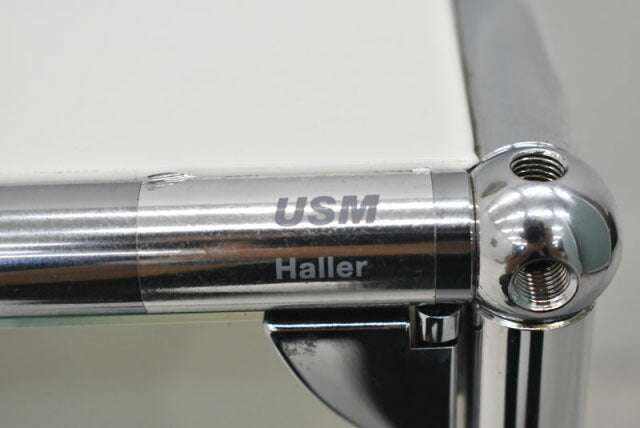 USM Haller ハラーシステム 5列2段 ホワイト W3275 2021100402【中古オフィス家具】【中古】