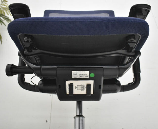 オカムラ コンテッサ 可動肘 ランバーサポート 2021121305【中古オフィス家具】【中古】