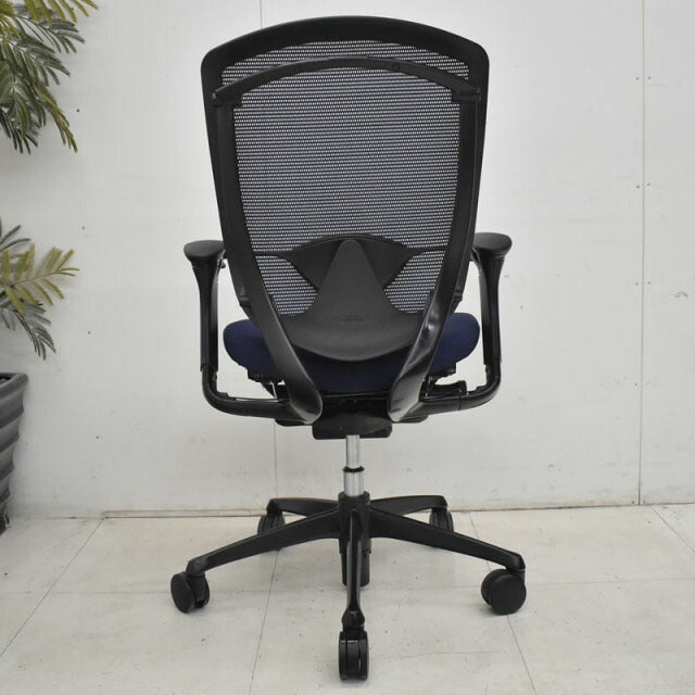 オカムラ コンテッサ 可動肘 ランバーサポート 2021121305【中古オフィス家具】【中古】