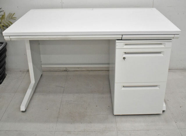 オカムラ アドバンスデスク+プロユニットワゴン2点セット W1200 2021122907【中古オフィス家具】【中古】