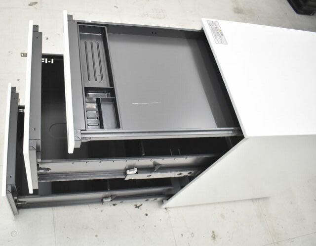 オカムラ アドバンスデスク+プロユニットワゴン2点セット W1200 2021122907【中古オフィス家具】【中古】