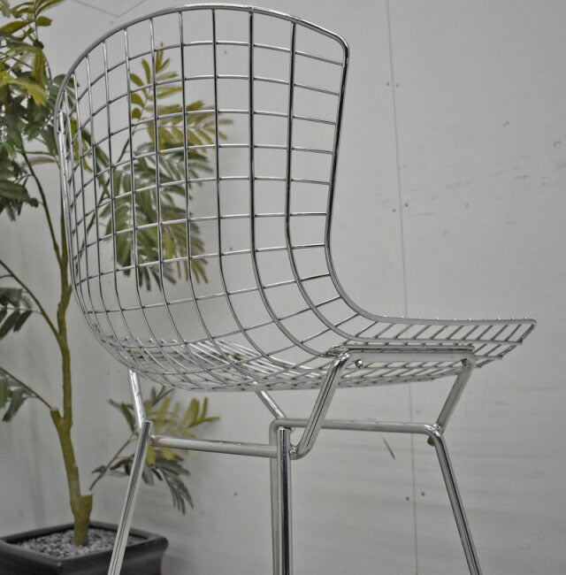 Knoll Studio ベルトイア コレクション カウンターハイスツール クローム仕上げ 2022031703【中古オフィス家具】【中古】