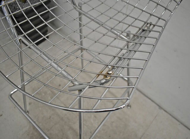 Knoll Studio ベルトイア コレクション カウンターハイスツール クローム仕上げ 2022031704【中古オフィス家具】【中古】