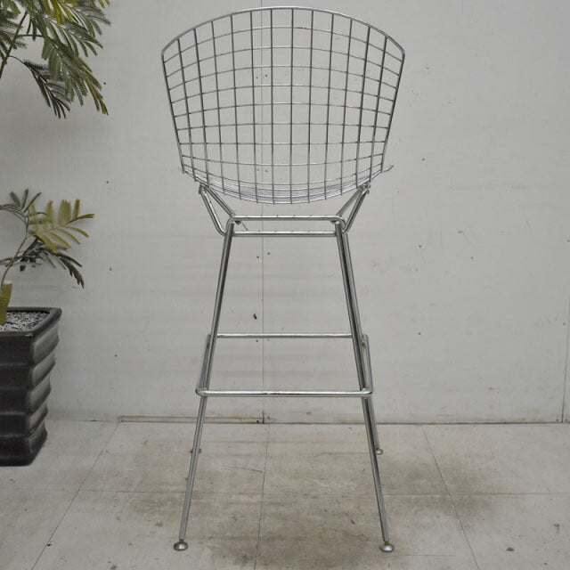 Knoll Studio ベルトイア コレクション カウンターハイスツール クローム仕上げ 2022031704【中古オフィス家具】【中古】