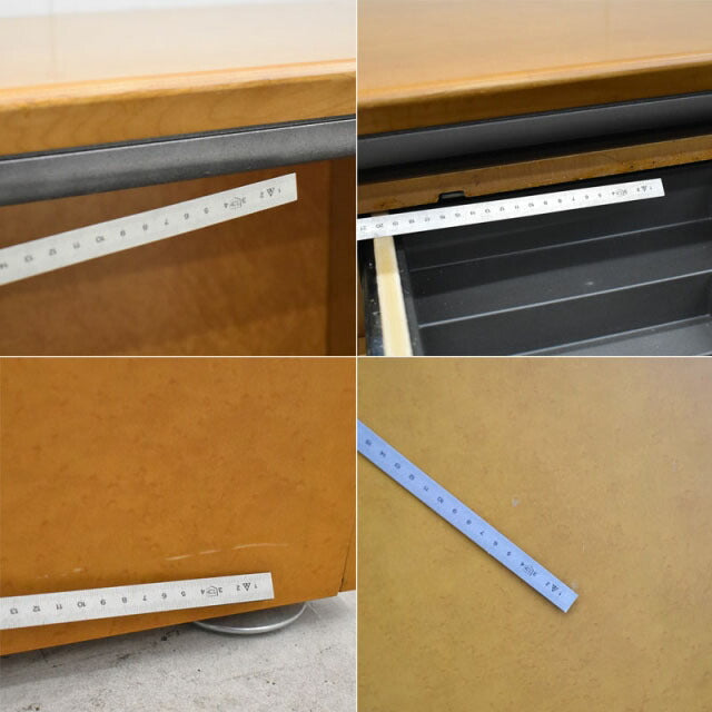 オカムラ プレビア 高級役員用両袖机 W1800 2022041404【中古オフィス家具】【中古】