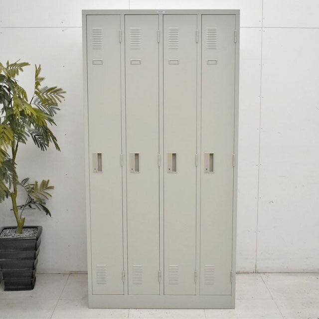 ナイキ LK4人用ロッカー W1600 2022042002【中古オフィス家具】【中古】