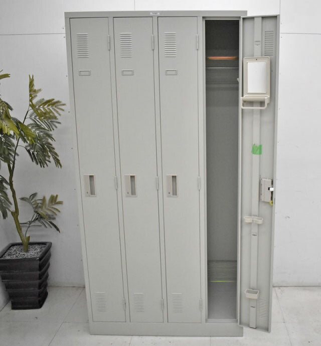 ナイキ LK4人用ロッカー W1600 2022042002【中古オフィス家具】【中古】