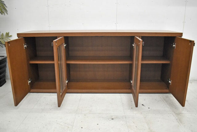 コクヨ タリアセンシリーズ 高級サイドボード W1800 2022051401【中古オフィス家具】【中古】
