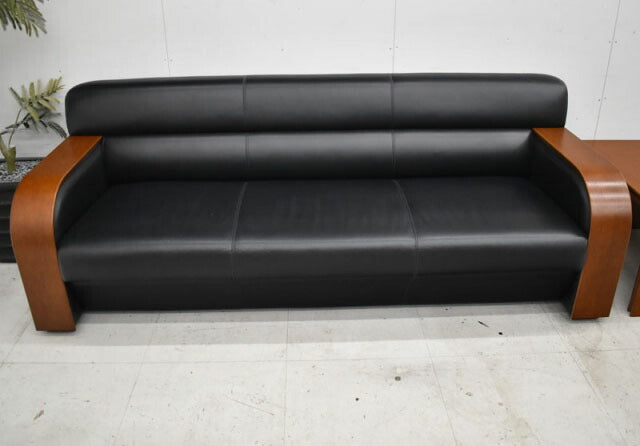 ウチダ RD-72シリーズ 高級応接5点セット W1960 2022060803【中古オフィス家具】【中古】