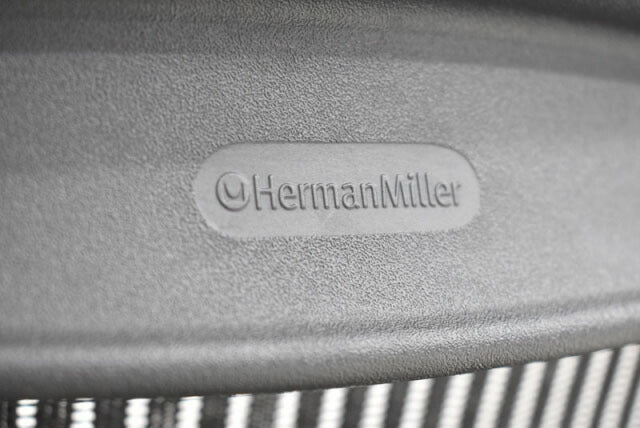 ハーマンミラー アーロンチェア Bサイズ スタンダード ランバーサポート 新型肘パット 2022062906【中古オフィス家具】【中古】