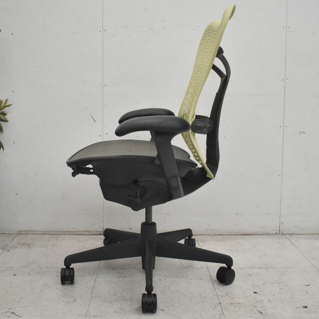 ハーマンミラー ミラチェア 可動肘 ランバーサポート 2022090601【中古オフィス家具】【中古】