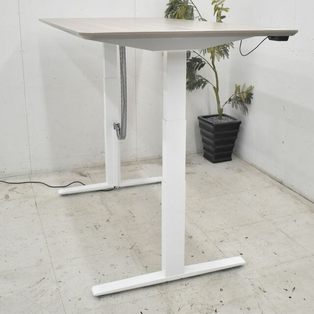 オカムラ スイフト 電動上下昇降デスク+ルナチェア 7点セット W1800 2022091703【中古オフィス家具】【中古】