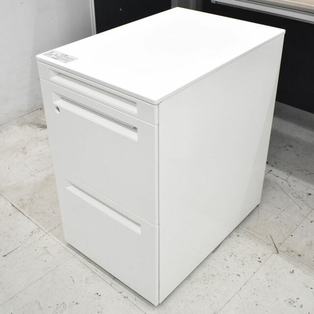 オカムラ プロユニット 片袖机+ワゴン+パネルセット W1660 2022100304【中古オフィス家具】【中古】