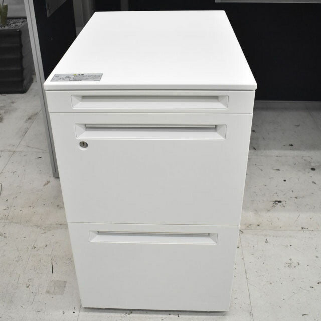 オカムラ プロユニット 片袖机+ワゴン+パネルセット W1660 2022100501【中古オフィス家具】【中古】