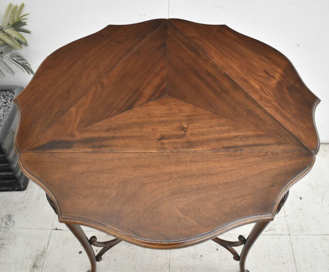 アンティーク　木製オケージョナルテーブル　W585-700　2022101202【中古オフィス家具】【中古】