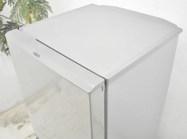 アクア 冷凍冷蔵庫2ドア 126L 2020年製 W476 2022101304【中古オフィス家具】【中古】