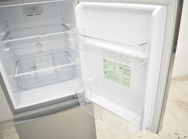 アクア 冷凍冷蔵庫2ドア 126L 2020年製 W476 2022101304【中古オフィス家具】【中古】