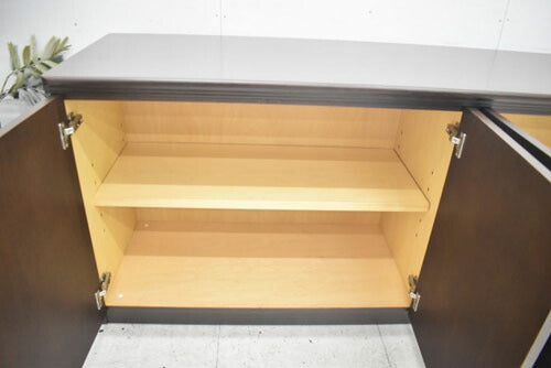 オカムラ　EX-36シリーズ　木製サイドボード　W1800　2022111201【中古オフィス家具】【中古】