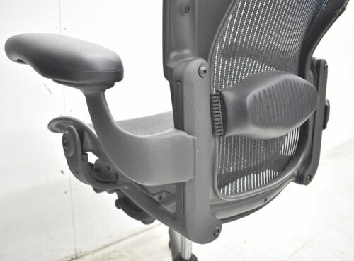 ハーマンミラー アーロンチェア Bサイズ スタンダード ランバーサポート 2022111203【中古オフィス家具】【中古】