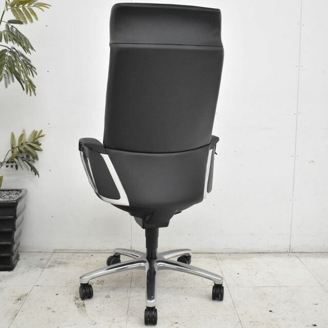 コクヨ フィロソフィー エクストラハイバック 固定肘 ランバーサポート 2023012405【中古オフィス家具】【中古】【商品画像2】