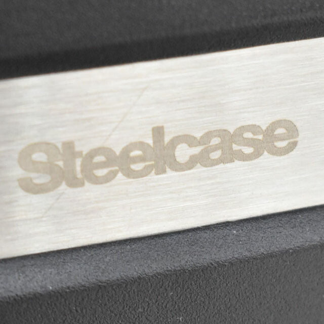 スチールケース シンク2チェア 固定肘 ランバーサポート ポリッシュ脚 革張り 2023013002【中古オフィス家具】【中古】【商品画像17】